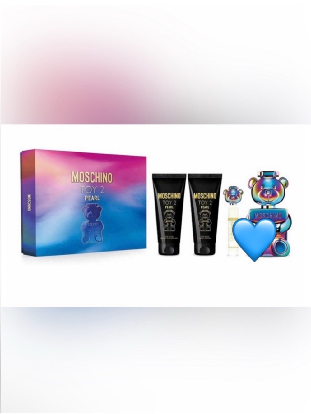 Moschino Toy 2 Pearl
EDP Set NIB